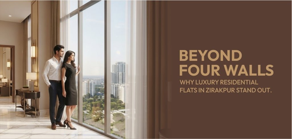 Top Reasons to Choose Luxury Residential Flats in Zirakpur