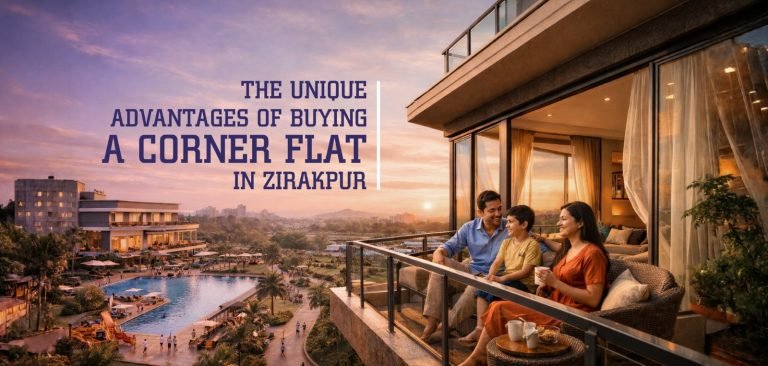 How Buying a Corner Flat in Zirakpur Enhances Your Family’s Lifestyle