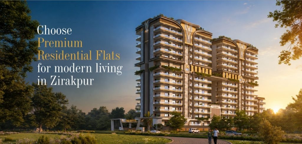 Choose Premium Residential Flats for Modern Living in Zirakpur